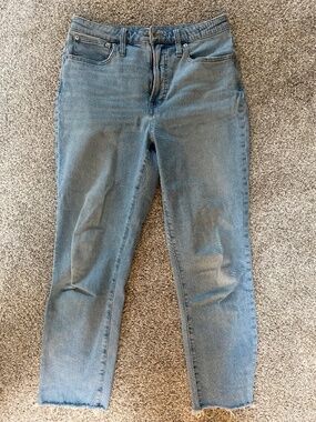 Madewell curvy perfect vintage jeans